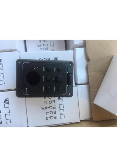 Nemesis EQ-6 Led Ekran Akort Aletli Gitar Saz Ekolayzer Seti