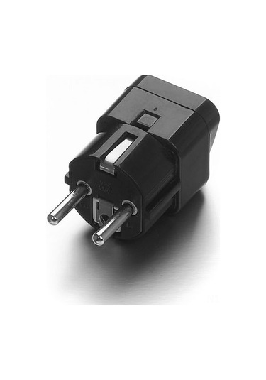 Symbee Siyah Avrupa Standartı Adaptör - 10a/16a Akım, 250v Gerilim, 2800w Güç - Ev Ve Seyahat İçin Evrensel Fiş Dönüştürücü