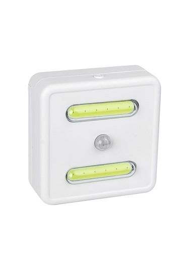 Konesam Td002 Hareket Sensörlü Uv Cihazlı Led Lambası - Pilli Dolap Işığı, Tuvalet Işığı, Ev İçin Otomatik Açık/kapat, Mikrobakteri Öldürücü, Kolay Kurulum Beyaz