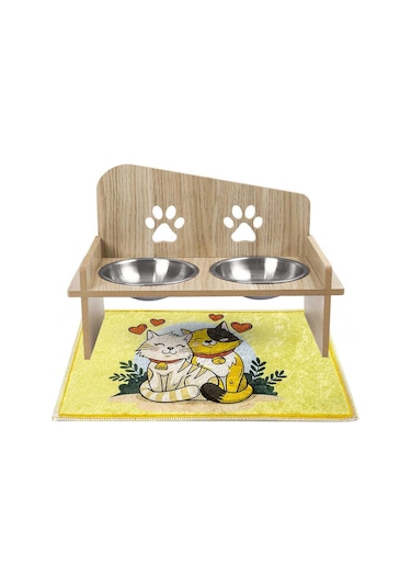 Pati Mama Kabı Kedi Köpek Suluk Mamalık, Paspas Ve Avokado Kedi Nanesi Hediye