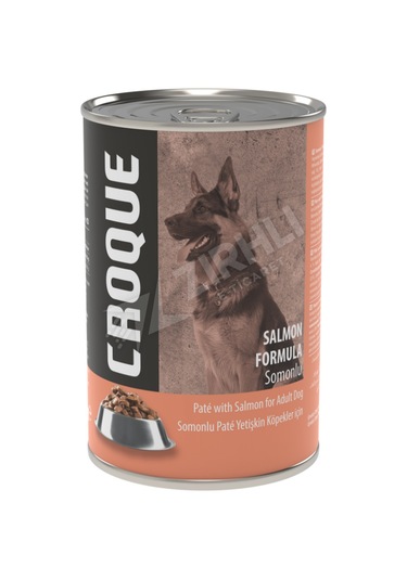 Croque Somonlu Konserve Yetişkin Köpek Maması 400 G