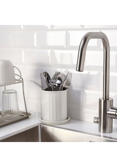 Çatal Bıçaklık, Bej, 13 Cm Abanoz