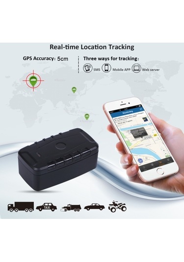 Sones Lk209b Takip Sistemi Motosiklet Elektrikli Bisiklet Aracı İçin 4g Gps Takip Cihazı, Kuzey Amerika İçin Siyah