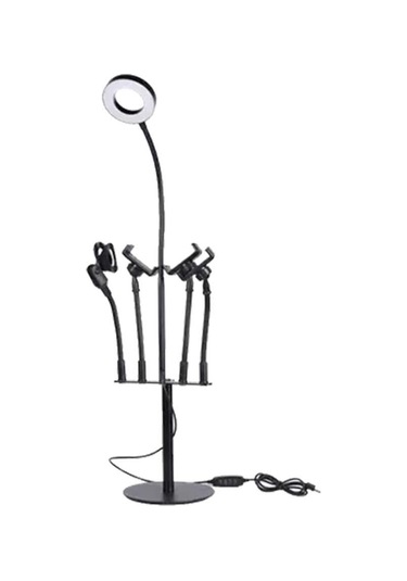 E2m Ytb-05 5in1 Metal Işıklı Stand Siyah