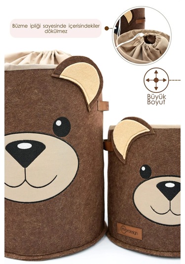 Mordesign Sepet, Morbear Serisi, Büyük Boy