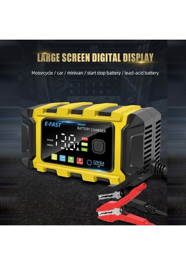 Dancemonkey 12v 6a Akü Şarj Cihazı - Kurşun Asit Aküler İçin