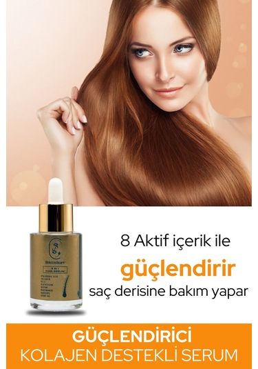 Siriussoft Saç Dökülmesine Karşı Saç Güçlendirici 8 In 1 Saç Serumu