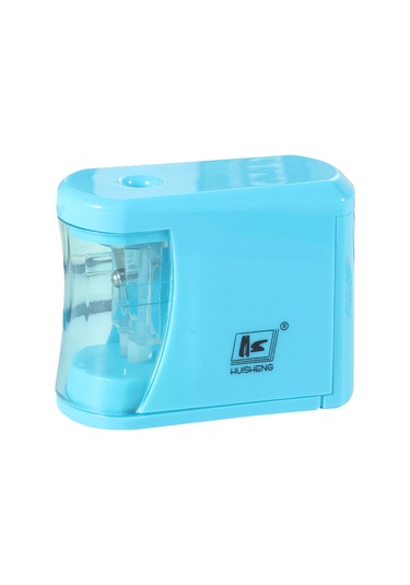 Padalink Otomatik Kalem Kesici, Öğrencilere Uygun, Kapağı Açınca Durur, 2 Aa Pil İle Çalışır Pil Yok , Mavi