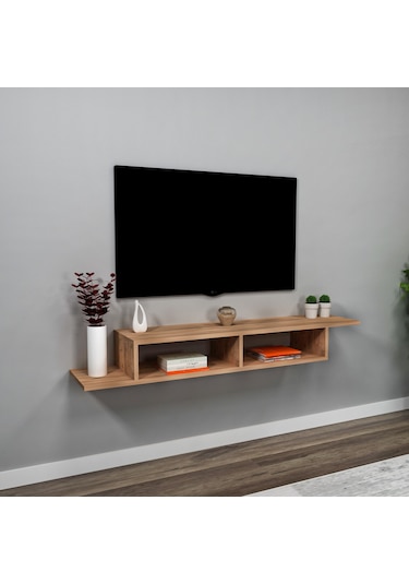 Arnetti Duvara Monte Muson Tv Sehpası Atlantik Çam