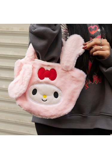 Melody Peluş Çanta-1138 Altın