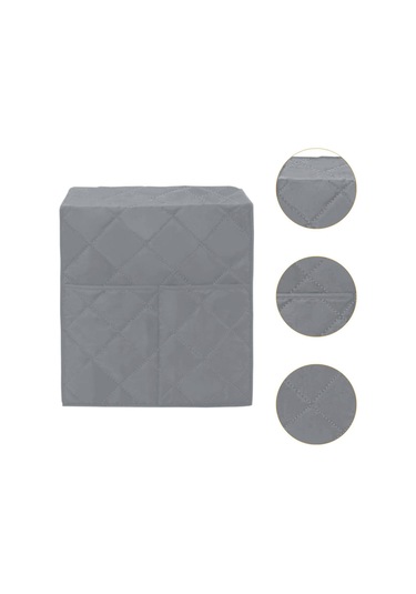 Homyl Kahve Yapma Makinesi Kapağı Yıkanabilir Su Geçirmez Gri