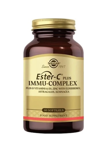 Solgar Ester-C Plus Immu-Complex 60 Softgels