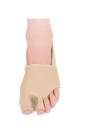 Sones 1 Çift İki Ayak Parmaklı Bölünmüş Ayak Koruyucu Ten Rengi S 35-40