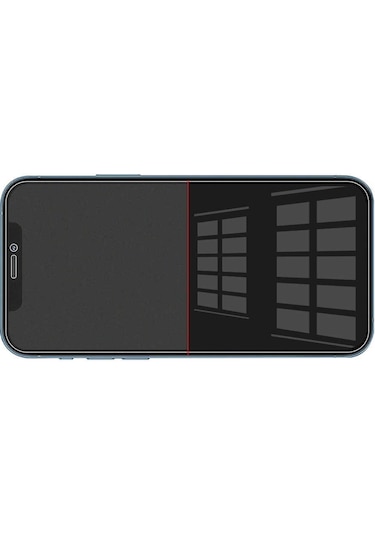 İphone Uyumlu 13 Mini Full Mat Ekran Koruyucu Siyah