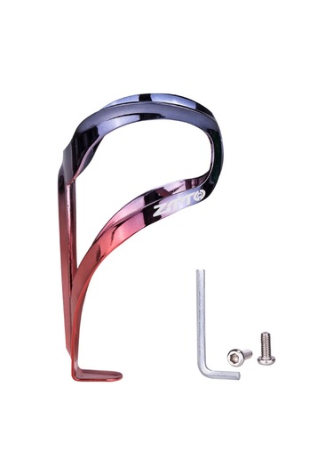 Ztto Sszkdshj Alüminyum Alaşımlı Bisiklet Su Şişesi Kafesi Mtb Bisiklet Şişe Montaj Braketi - Siyah + Kırmızı