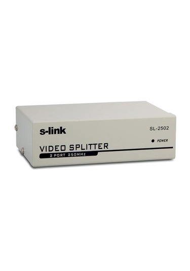 S Link Sl 2502 2 Vga 250Mhz Monitör Çoklayıcı Splitter