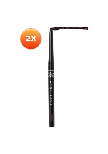 Avon Diamonds Aç Kapa Pırıltılı Göz Kalemi Black Bijoux 2'li Set