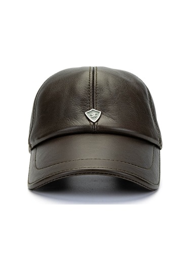 Tamer Tanca Erkek Hakiki Deri Haki Şapka 524 Emr Beyzbol Sapka Hakı Haki