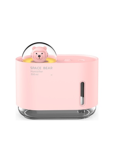 Usb Mini Ayı Nemlendirici, Yedi Renkli Atmosfer Işığı, Gece Lambası 02