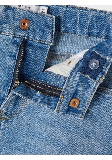 Name It Nkfrose Kız Çocuk Denim Şort 13197313 Mavi