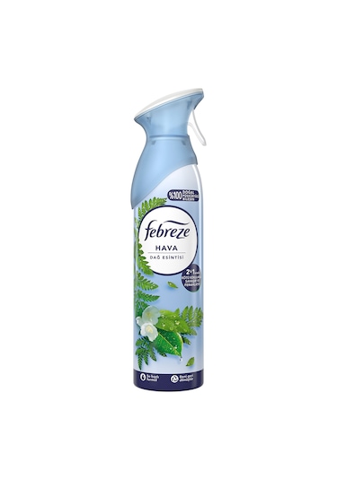 Febreze Dağ Esintisi Hava Ferahlatıcı Sprey Oda Kokusu 185 ML
