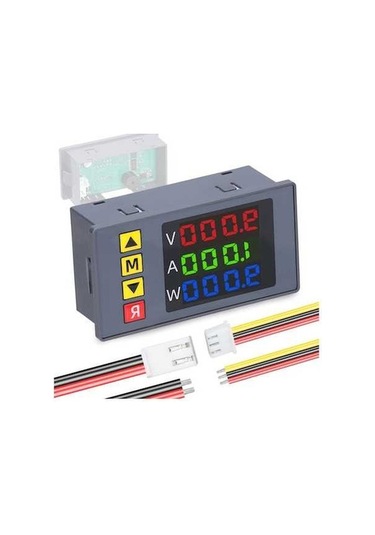 Trendooze Bm730 3 Fonksiyonlu Voltmetre - Akım, Güç Ölçer Ve Alarmlı Düşük/aşırı Voltaj