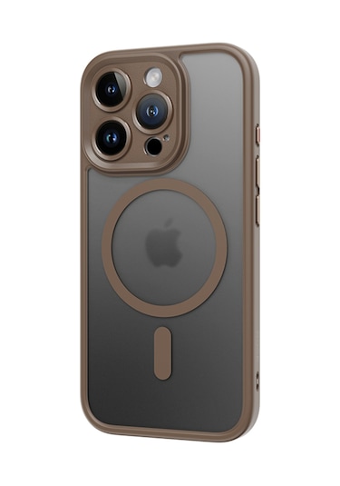 Rock Apple Uyumlu iPhone 16 Pro Max Anti-drop Lens Korumalı Magsafe Kılıf Çok Renkli