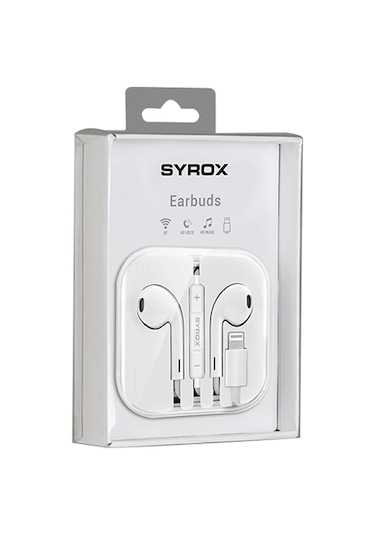Syrox K22 Mikrofonlu Lightning Kulak İçi Kulaklık