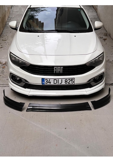 Fiat Egea Yeni Kasa Ön Tampon Eki 2021-2025 Plastik Boyasız Ön Lip