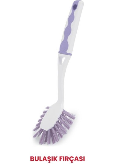 Flora 4 Lü Softline Temizlik Seti, F393 Lavabo Fırçası + F300 Bulaşık Fırçası + F309 Camsil + F308 Pompa