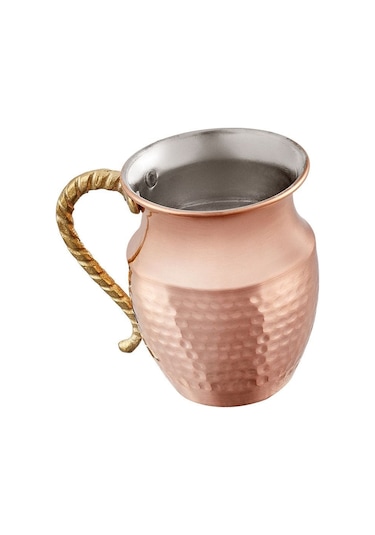 Karaca  Alacahöyük Bakır Ayran Bardağı