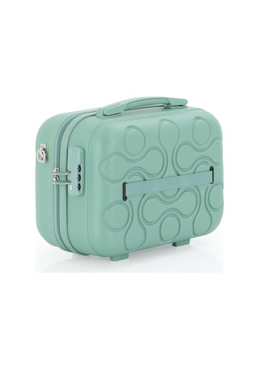 Mçs Polipropilen 3lü Valiz Seti Orta & Kabin & Makyaj V376 S23sy1000052-set 10426 Su Yeşili