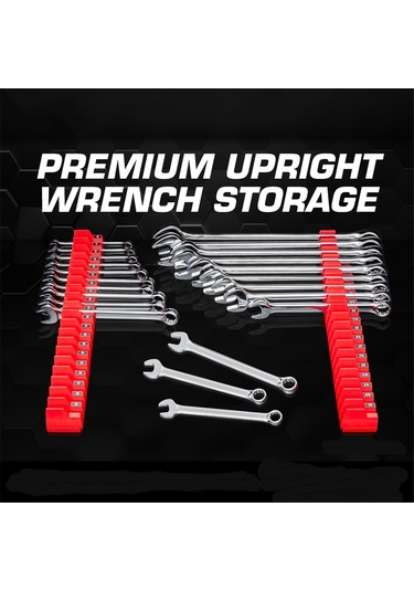 Leasetake Takım Alet Anahtarı Saklama Düzenleyici, Manyetik Anahtar Saklama Tutucu, Anahtar Saklama Braketi Kırmızı