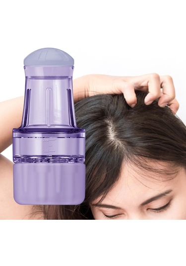 Suntek Uçucu Yağ Ev Seyahat Için Saç Derisi Aplikatör Mor