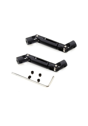 Wpl D12 C14 C24 B16 Mn D90 Mn99s Rc Araba İçin 2 Adet Metal Tahrik Mili