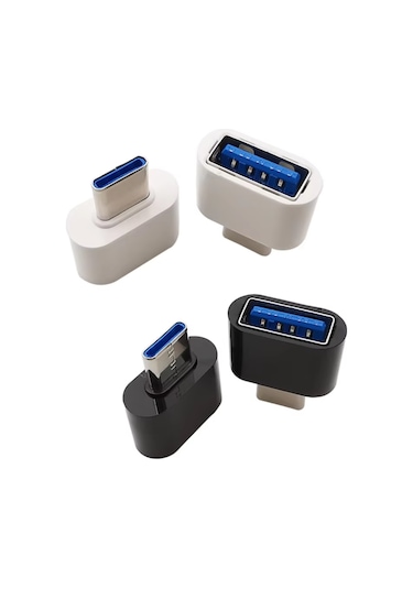 Type C To Usb 3.0 Otg Telefonlara Flash Bellek, Klavye, Yazıcı, Gamepad, Mouse Takma Aparatı