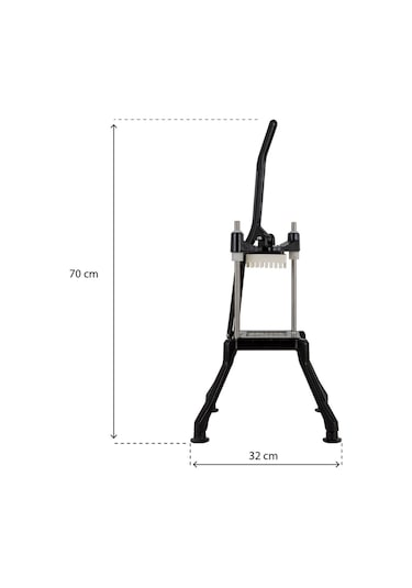 Profesyonel Patates Dilimleme Makinesi Manuel 9 X 9 Mm