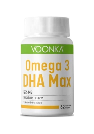 Voonka Omega 3 Dha Max 1275Mg 32 Kapsül