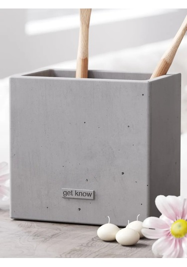 Getknow Home Banyo İçin Diş Fırçası Bardağı 269935864 Gri