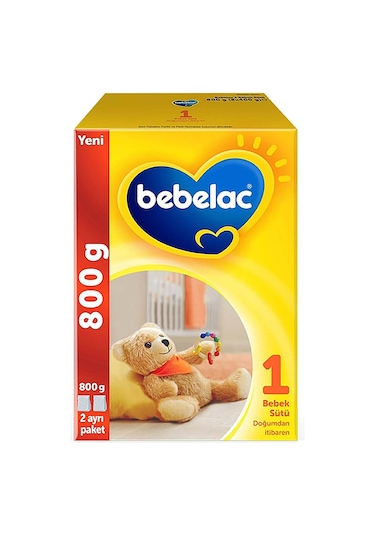 Bebelac 1 Bebek Sütü 0-6 Ay 800 G