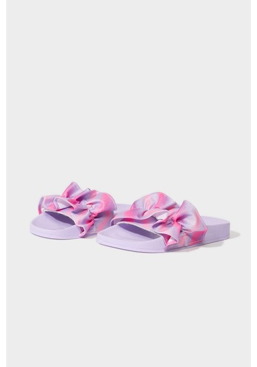 Defacto Kız Çocuk Düz Taban Tek Bantlı Eva Terlik Z8670a625smpr141 Mor