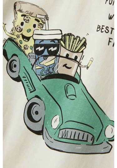 Name It Nmmdellan Nreg Ss Top Box Gri Erkek Çocuk Kısa Kol T-shirt Gri