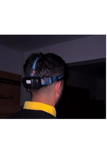 Powerdex Pd-1372 Şarjl Edilebilir Pilli 25w Kafa Lambası Siyah