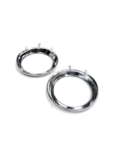 Mufunye Sienna Se 2011-2017 Ön Sol-sağ Bulut Lambası Kapağı, Krom Renkli, Direkt Değişim, Plastik Malzeme - 2 Adet