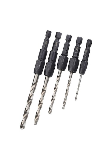 Yihemaoyi 5 Parça Hızlı Değişim Hex Shank Matkap Uçları Seti