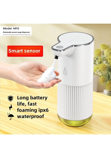 Hangfox Duvar Montajlı Otomatik Sensorlu Kol Yıkama Makinesi - 1200mah Pil, Safety Sertifikalı, Kol Yıkama Ve Temizleme İçin Kullanılır Beyaz