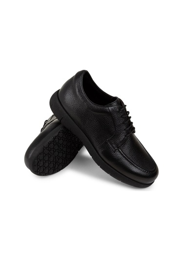 Deery Hakiki Deri Siyah Günlük Erkek Ayakkabı - 01930msyhc02 Siyah