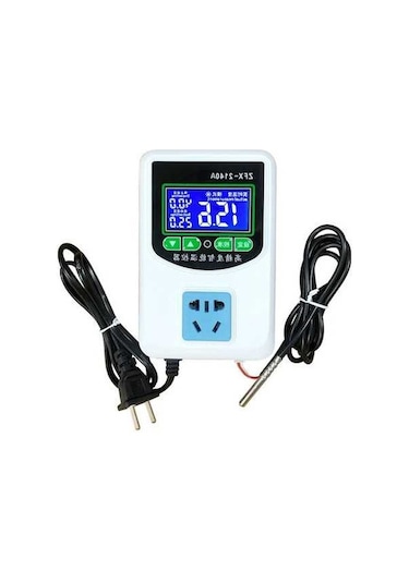 Pazly Zfx-2140a Akıllı Ntc Sensörlü Dijital Termostat - Dondurucu/buzdolabı/kuluçka İçin Yüksek Hassasiyetli Isıtma/soğutma Kontrol