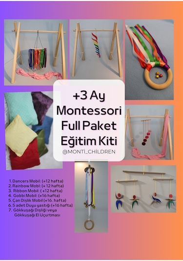 +3 Ay Montessori Eğitim Kiti