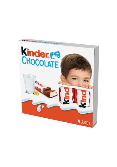 Kinder Chocolate T4 50 Gr X 10 Adet